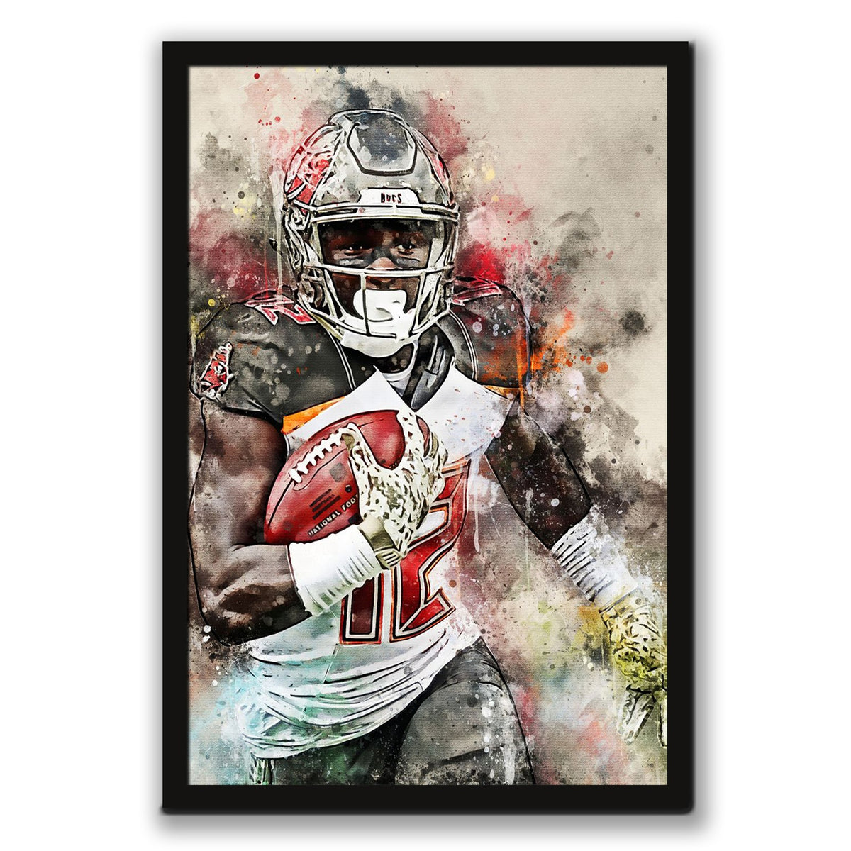 Chris Godwin Art Sports Decorative Poster School Dormitory 8 Canvas Wall Art Poster Decor Gift