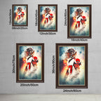 Damontae Kazee Art Sports Decorative Poster School Dormitory 5 Canvas Wall Art Poster Decor Gift