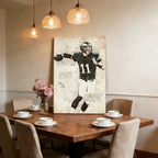 Carson Wentz Sports Celebrity Art Deco Poster 4 Canvas Wall Art Poster Decor Gift