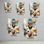 Carson Wentz Celebrity Sports Art Poster School Dining Room Decoration 7 Canvas Wall Art Poster Decor Gift