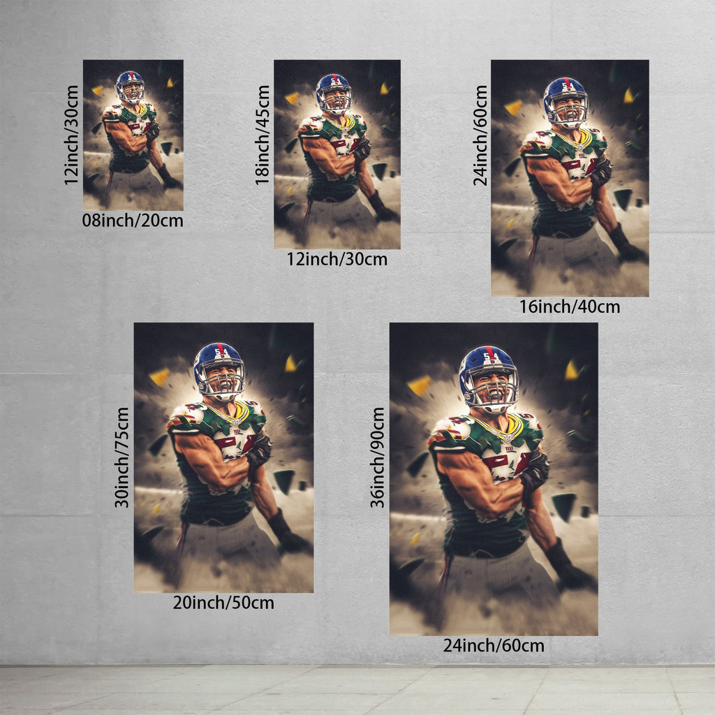Blake Martinez Art Sports Decorative Poster School Dormitory 8 Canvas Wall Art Poster Decor Gift