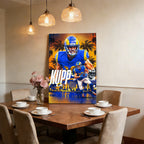 Cooper Kupp Sports Decoration Poster 2 Canvas Wall Art Poster Decor Gift