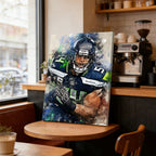Bobby Wagner Celebrity Sports Art Poster School Dining Room Decoration 1 Canvas Wall Art Poster Decor Gift