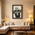 Cam Newton Sports Celebrity Art Deco Poster 8 Canvas Wall Art Poster Decor Gift