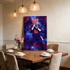 Baker Mayfield Sports Celebrity Art Deco Poster 2 Canvas Wall Art Poster Decor Gift