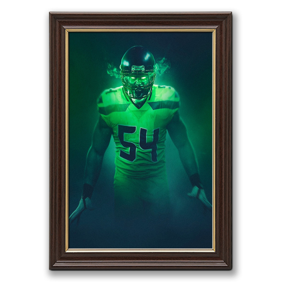 Bobby Wagner Art Sports Decorative Poster School Dormitory 6 Canvas Wall Art Poster Decor Gift