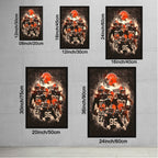 Baker Mayfield Kareem Hunt Austin Hooper Denzel Ward Art Sports Decorative Poster School Dormitory 1 Canvas Wall Art Poster Decor Gift
