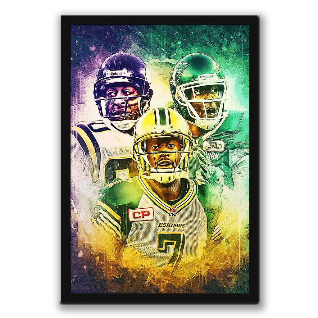 Cris Carter Duron Carter Kenny Stafford Art Sports Decorative Poster School Dormitory 4 Canvas Wall Art Poster Decor Gift