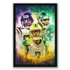 Cris Carter Duron Carter Kenny Stafford Art Sports Decorative Poster School Dormitory 4 Canvas Wall Art Poster Decor Gift