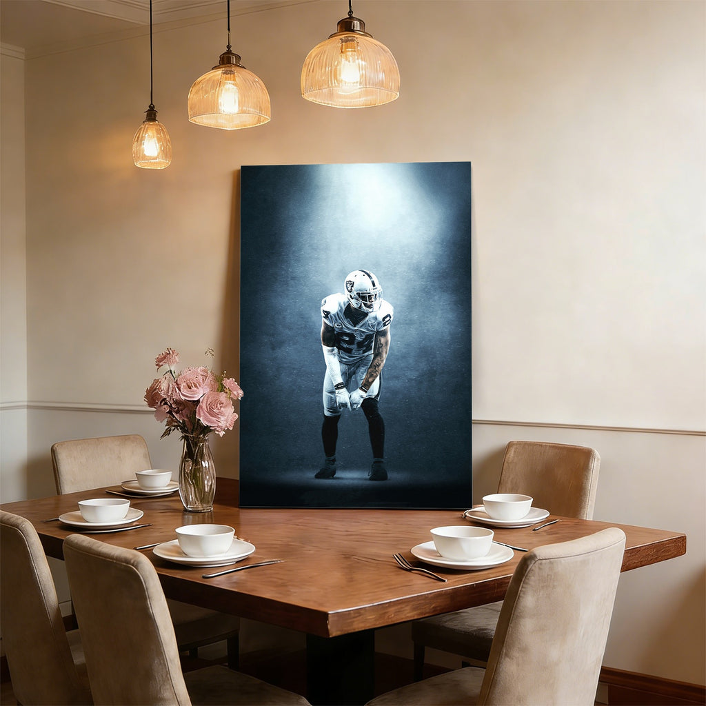 Charles Woodson Art Sports Decorative Poster School Dormitory 7 Canvas Wall Art Poster Decor Gift