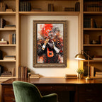 Baker Mayfield Celebrity Sports Art Poster School Dining Room Decoration 3 Canvas Wall Art Poster Decor Gift