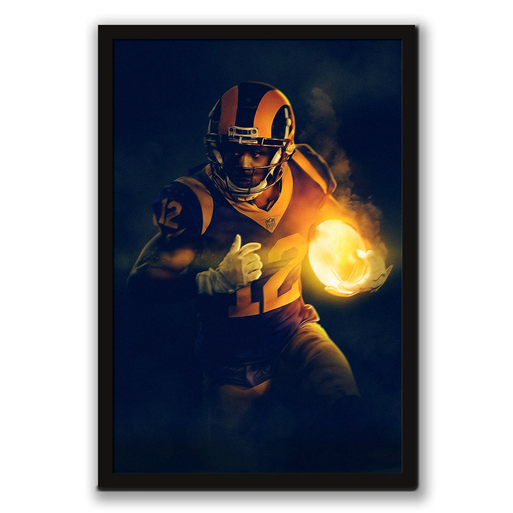 Brandin Cooks Art Sports Decorative Poster School Dormitory 0 Canvas Wall Art Poster Decor Gift