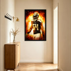Bobby Wagner Art Sports Decorative Poster School Dormitory 9 Canvas Wall Art Poster Decor Gift
