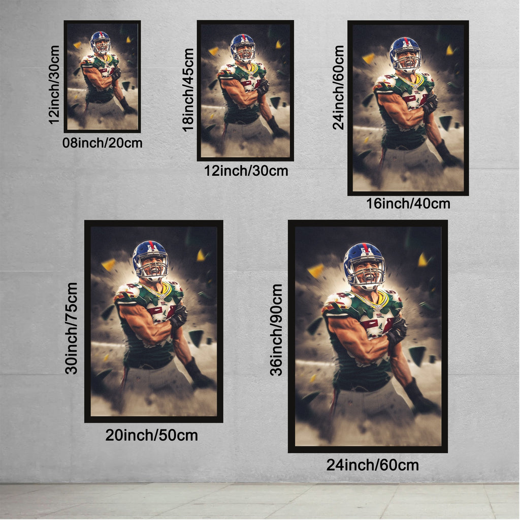 Blake Martinez Art Sports Decorative Poster School Dormitory 8 Canvas Wall Art Poster Decor Gift