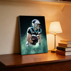 Christian McCaffrey Celebrity Sports Art Poster School Dining Room Decoration 4 Canvas Wall Art Poster Decor Gift