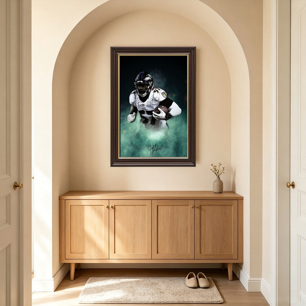CJ Mosley Celebrity Sports Art Poster School Dining Room Decoration 8 Canvas Wall Art Poster Decor Gift