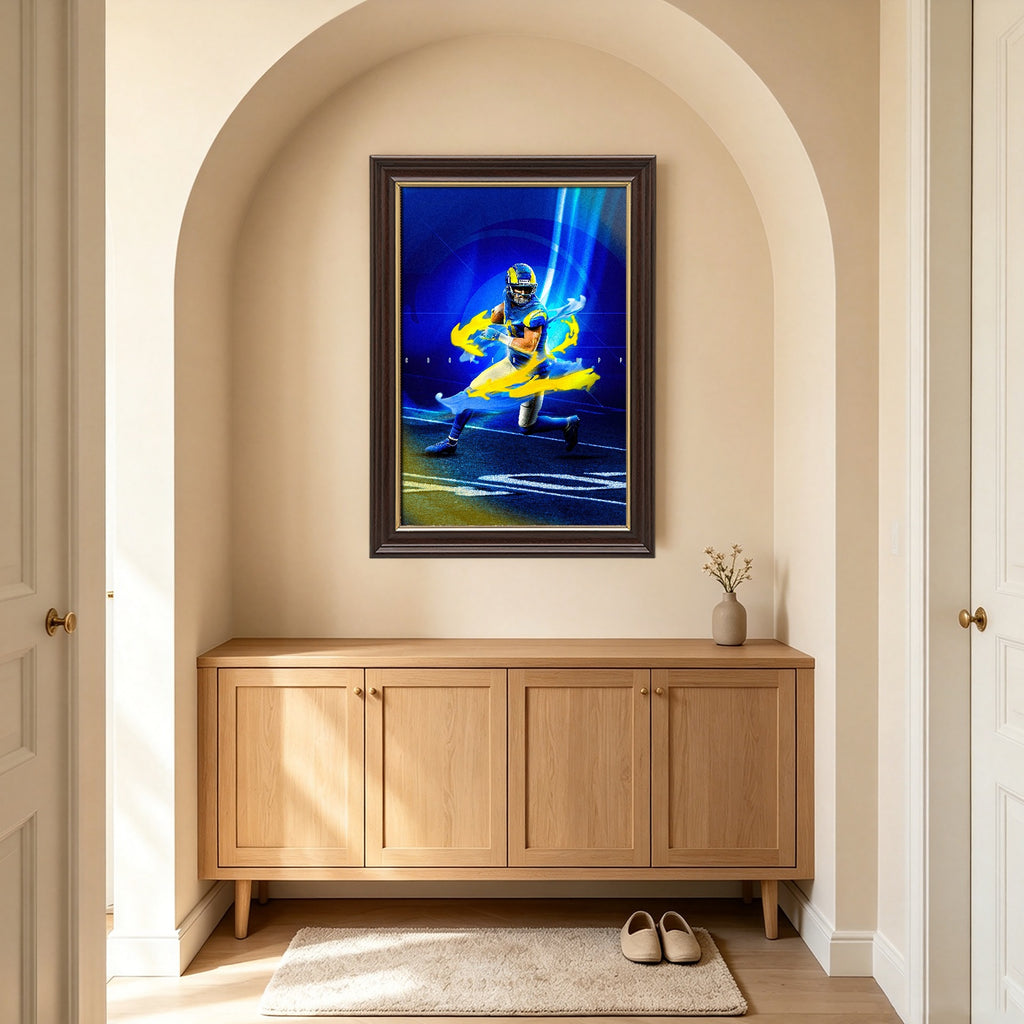 Cooper Kupp Sports Decoration Poster 3 Canvas Wall Art Poster Decor Gift