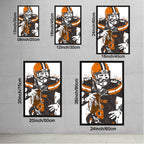 Baker Mayfield Art Poster 1 Canvas Wall Art Poster Decor Gift