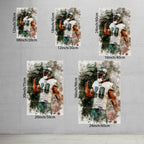 Brian Dawkins Art Poster 4 Canvas Wall Art Poster Decor Gift