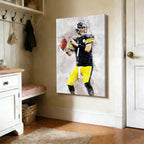 Ben Roethlisberger Celebrity Sports Art Poster School Dining Room Decoration 8 Canvas Wall Art Poster Decor Gift