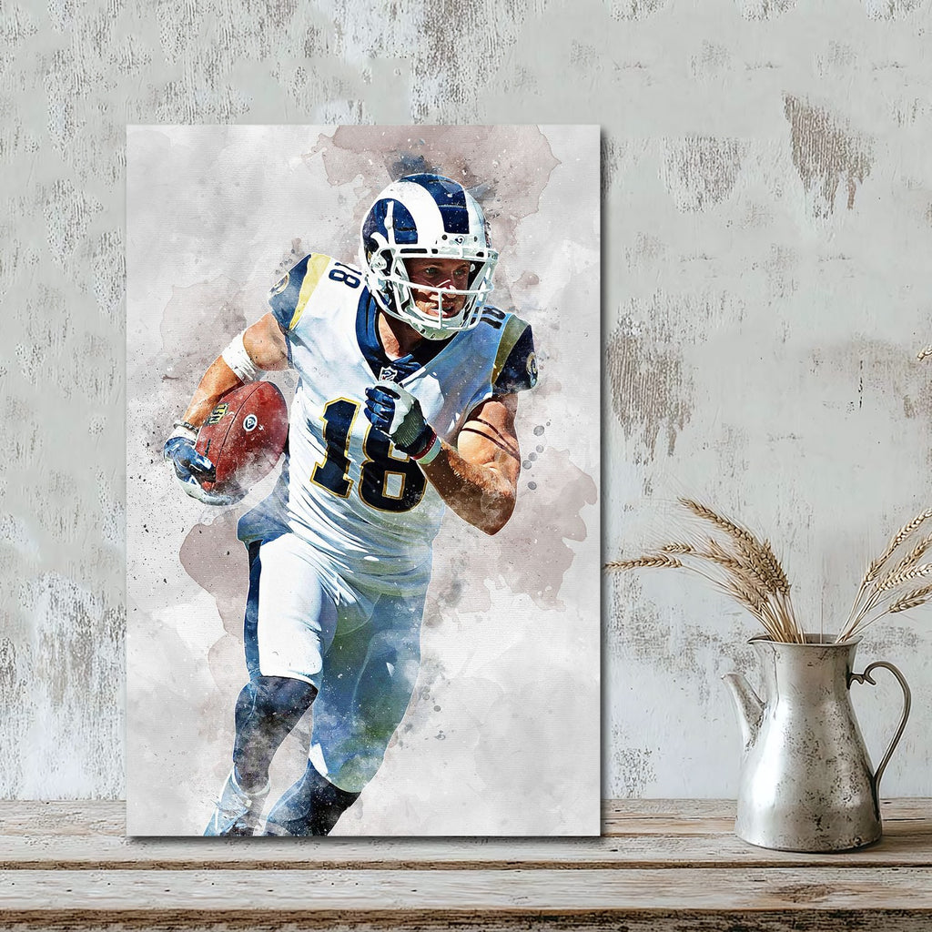 Cooper Kupp Celebrity Sports Art Poster School Dining Room Decoration 7 Canvas Wall Art Poster Decor Gift
