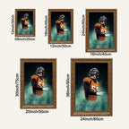 Bradley Chubb Celebrity Sports Art Poster School Dining Room Decoration 9 Canvas Wall Art Poster Decor Gift