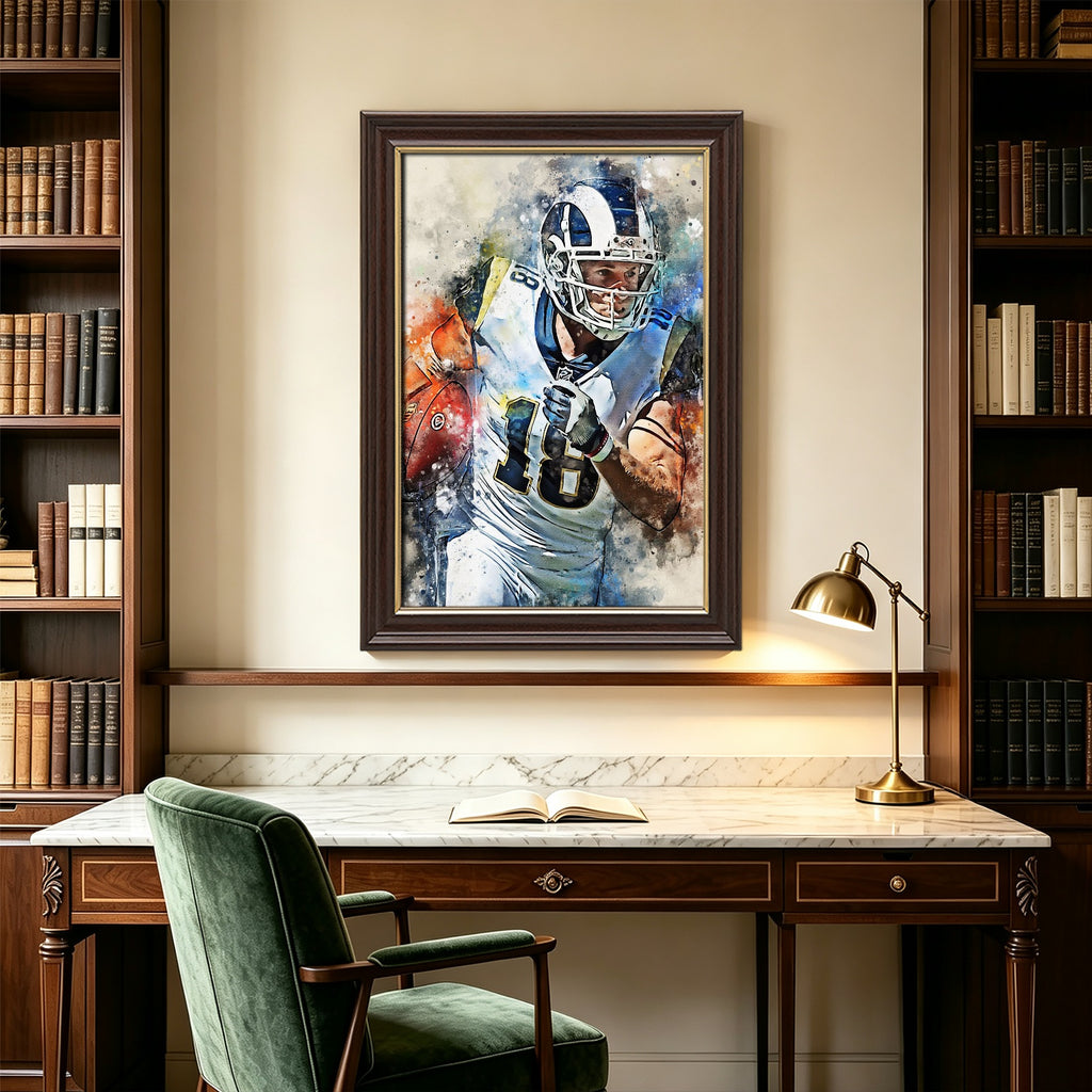 Cooper Kupp Celebrity Sports Art Poster School Dining Room Decoration 8 Canvas Wall Art Poster Decor Gift