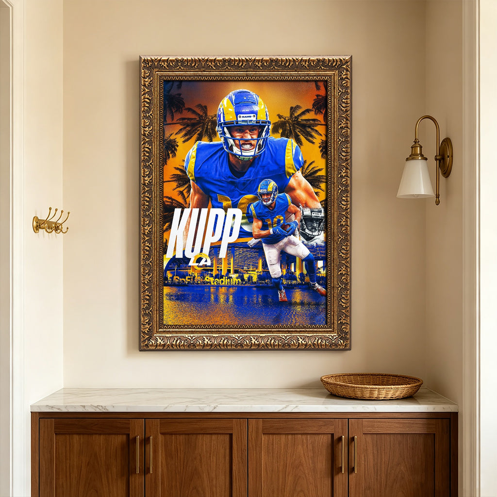 Cooper Kupp Sports Decoration Poster 2 Canvas Wall Art Poster Decor Gift