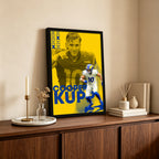 Cooper Kupp Sports Decoration Poster 4 Canvas Wall Art Poster Decor Gift