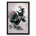 Brandon Whitaker Art Sports Decorative Poster School Dormitory 4 Canvas Wall Art Poster Decor Gift