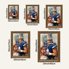 Dak Prescott Celebrity Sports Art Poster School Dining Room Decoration 2 Canvas Wall Art Poster Decor Gift