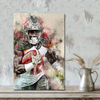 Chris Godwin Art Sports Decorative Poster School Dormitory 8 Canvas Wall Art Poster Decor Gift