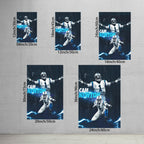 Cam Newton Sports Celebrity Art Deco Poster 5 Canvas Wall Art Poster Decor Gift
