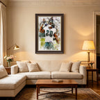 Brian Dawkins Art Poster 9 Canvas Wall Art Poster Decor Gift