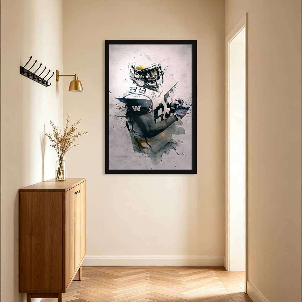 Clarence Denmark Art Sports Decorative Poster School Dormitory 7 Canvas Wall Art Poster Decor Gift