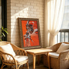 Baker Mayfield Sports Celebrity Art Deco Poster 7 Canvas Wall Art Poster Decor Gift