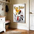 Baker Mayfield Celebrity Sports Art Poster School Dining Room Decoration 4 Canvas Wall Art Poster Decor Gift