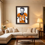 Champ Bailey Celebrity Sports Art Poster School Dining Room Decoration 1 Canvas Wall Art Poster Decor Gift