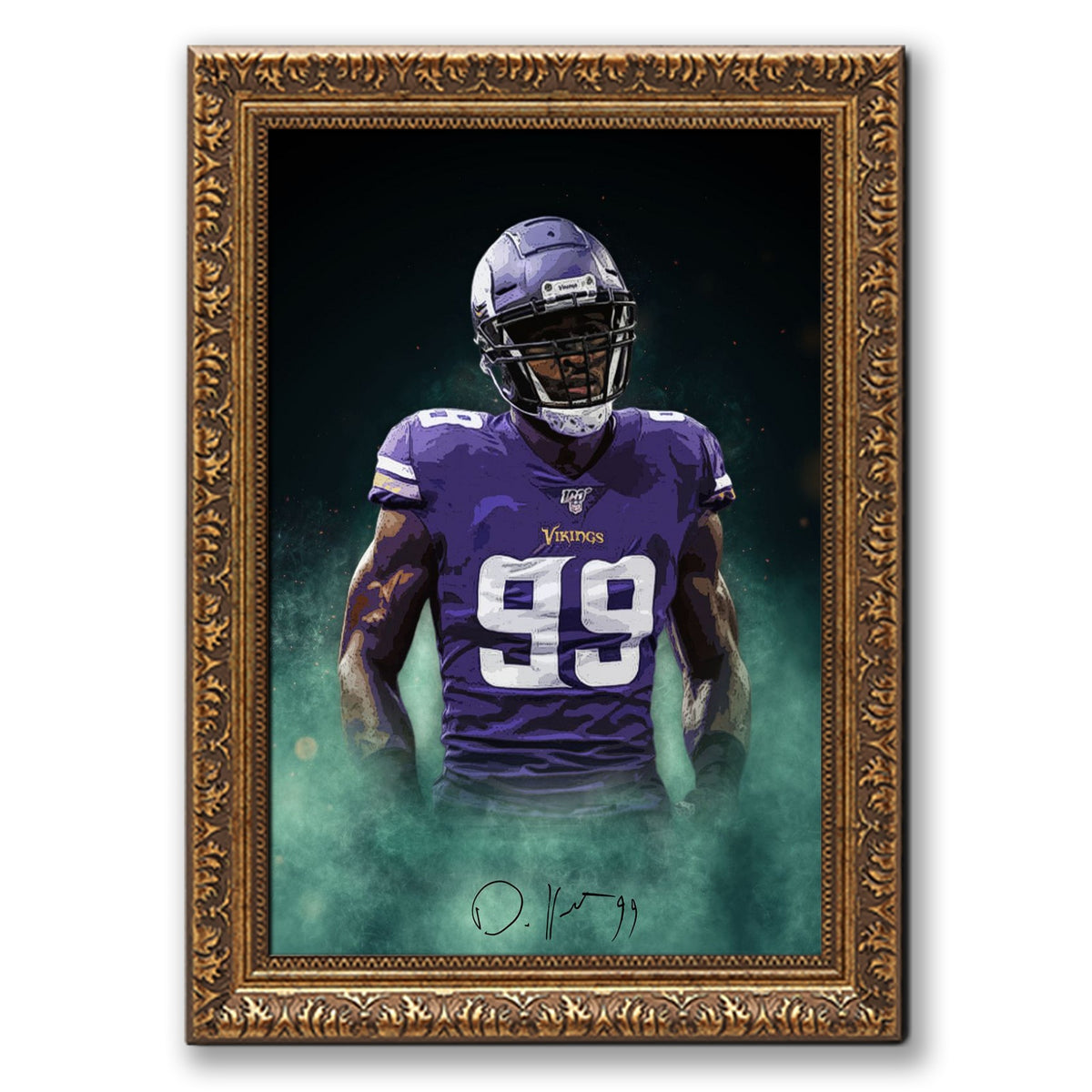 Danielle Hunter Celebrity Sports Art Poster School Dining Room Decoration 7 Canvas Wall Art Poster Decor Gift