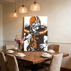 Baker Mayfield Art Poster 1 Canvas Wall Art Poster Decor Gift