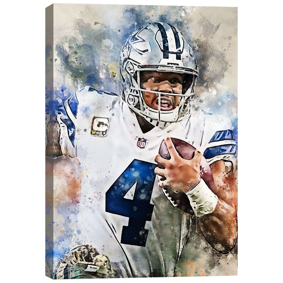 Dak Prescott Celebrity Sports Art Poster School Dining Room Decoration 0 Canvas Wall Art Poster Decor Gift