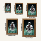 Cam Newton Celebrity Sports Art Poster School Dining Room Decoration 4 Canvas Wall Art Poster Decor Gift