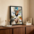 Carson Wentz Celebrity Sports Art Poster School Dining Room Decoration 7 Canvas Wall Art Poster Decor Gift