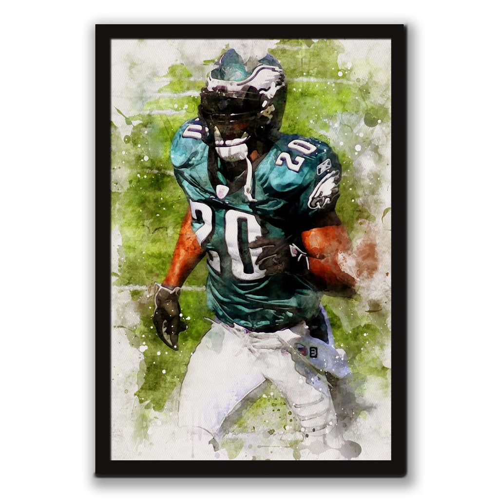 Brian Dawkins Art Poster 1 Canvas Wall Art Poster Decor Gift