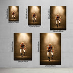 Chad Johnson Art Sports Decorative Poster School Dormitory 9 Canvas Wall Art Poster Decor Gift