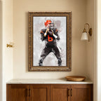 Baker Mayfield Celebrity Sports Art Poster School Dining Room Decoration 6 Canvas Wall Art Poster Decor Gift