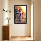 Chris Harris Art Sports Decorative Poster School Dormitory 5 Canvas Wall Art Poster Decor Gift