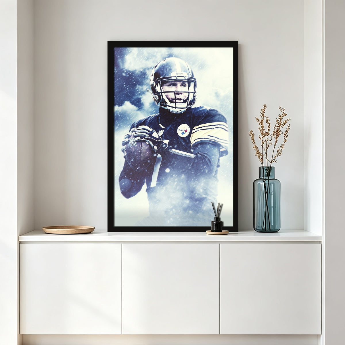 Ben Roethlisberger Art Sports Decorative Poster School Dormitory 1 Canvas Wall Art Poster Decor Gift