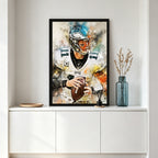 Carson Wentz Celebrity Sports Art Poster School Dining Room Decoration 7 Canvas Wall Art Poster Decor Gift