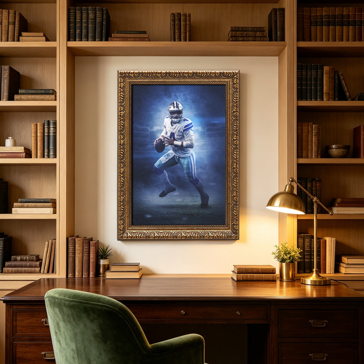 Dak Prescott 1Art Sports Decorative Poster School Dormitory 1 Canvas Wall Art Poster Decor Gift